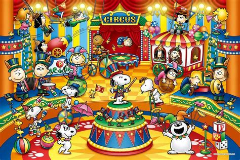 peanuts circus charlie brown.